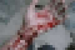 リストカットで手首から血が噴き出す