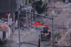 自爆テロの任務を遂行する男