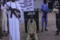 サラフィー・ジハード主義組織「ボコ&middot;ハラム」による腕の切り落とし映像